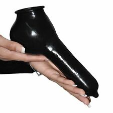 Latex Hoden Kondom aus Rubber in schwarz, neu original verpackt, Einheitsgröße 