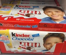 Lot Revendeur Destockage Palettes Solderie De 64 Kinder Chocolat Dlc Longue
