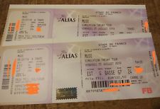 2 Places MUSE * CARRE OR * 5 juillet France Paris Billets Concert NOËL Ticket