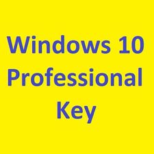 Win­dows 10 Pro Professional 32 & 64 Bit Product Key Produktschlüssel