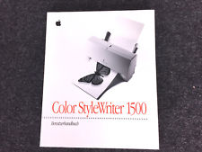 !!! Original Apple Color StyleWriter 1500 Benutzerhandbuch Anleitung !!!
