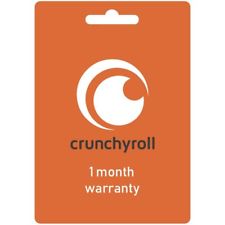 Crunchyroll 1 mes garantía / 1 month warranty