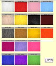 Luxury Long Haired Pile Faux Fur Fabric - Various sizes & Colours PLUSH 