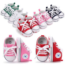 Newborn Baby Boy Girl  Shoes Infant Sneakers Toddler PreWalker Trainers 0-18 UK