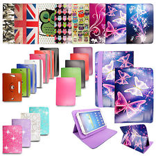 Universal Leather Wallet Flip Smart Case Cover For 7" 8" 9" 10.1" Android Tablet