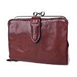 ダコタ がま口二つ折り財布 本革 クラプトン 0035101 (0030101) レディース