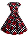 ドレッシースター スイングワンピース 50年代ベルト付き レディーズ