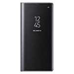 Galaxy Note8用 Clear View Standing Cover【Galaxy純正 国内正規品】ブラック EF-ZN950CBEGJP