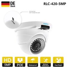 Reolink PoE IP Caméra de Sécurité HD 5MP Audio Vision nocturne Dôme RLC-420-5MP