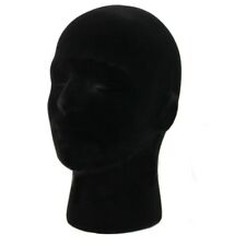 Tete de mannequin mousse de styromousse Male Tete de mannequin avec les lunet 1X