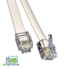 10m ADSL / DSL Broadband Modem Internet Phone Router Cable Lead , RJ11 to RJ11