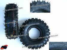 2 Pneus 4 PLY Crampons 4.10-4 Pocket Quad 47/49cc