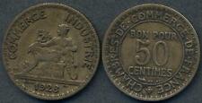 FRANCE 50 Centimes 1928 VF