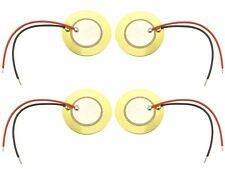 4x Piezo-Element 300Ω ø27mm 4,6kHz (E-Drum-Trigger,Pickup,Resonanzkörper,Piezos)