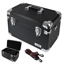 HMF Valise de Transport Malette Outils Boite Aluminium Compartiments Individuels
