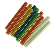 12 tlg. DKB Heißklebestäbe 11 x 100 mm Klebesticks bunt mit Glitzer Patronen
