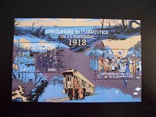 2018_BLOC NEUF** CENTENAIRE DE L'ARMISTICE DU 11 NOVEMBRE 1918.