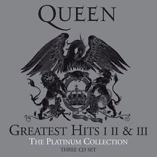 QUEEN THE PLATINUM COLLECTION 3 CD SET - GREATEST HITS 1, 2 & 3