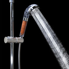 FR_ Bain Tête De Douche Haute Pression Stimulant Économie D'eau Filtre Boules 