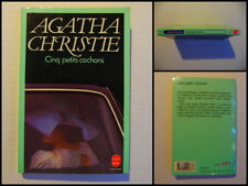 Cinq petits cochons. Agatha Christie. Le Livre de Poche N° 4800