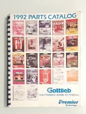 Bulletin technique pour flipper Gottlieb 1992.