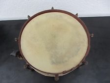 Alte Trommel Marschtrommel Braun