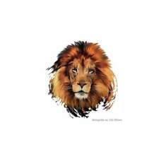 Großes Bügelbild LÖWE, Print Patch zum aufbügeln