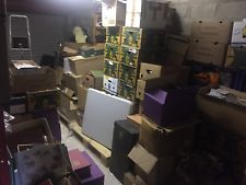 10 kilo box filled with part and whole stamp collections from multiple estates