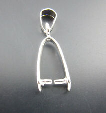 10 Fermoirs Pinces + Bélière Bijoux Accessoire 8x23mm