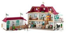 SCHLEICH 42416 Horse Club Großer Pferdehof mit Wohnhaus und Stall