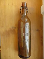 BOUTEILLE ANCIENNE BIERE BRASSERIE DE CAEN époque WW2  année 40