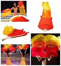 1.8m Long Joli Éventail Danseur Orientale Soie Bamboo Voile Fan Flexible Danse