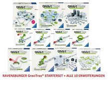 RAVENSBURGER GraviTrax® STARTERSET + 10 ERWEITERUNGEN - KUGELBAHNSYSTEM  