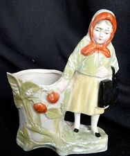  Biscuit de porcelaine vernissé petit vase  