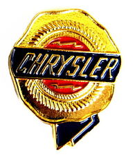 AUTO Pin / Pins - CHRYSLER LOGO gewölbte 3D Optik [1380]