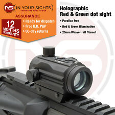 Holographic red & green dot sight /Micro M1 airsoft rifle sight. Fits 20mm rails