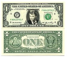 JOHNNY HALLYDAY - VRAI BILLET de 1 DOLLAR US ! COLLECTION Rock Français 2