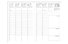 LECAS Agenda Semainier Economique - Janv. à Déc. 2019- 160 x 240 mm - Couleur No