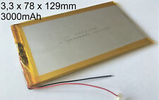 Lithium Polymer LiPo Batterie Akku 3000mAh 3.7 V USV 1S Powerbank PCB Tablet N15
