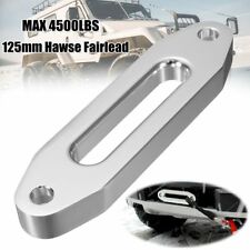 Universel 125mm 4000LBS Aluminium écubier Corde Guide-câble Treuil Synthétique