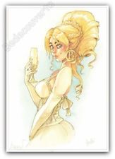 Ex-libris Barbucci Ekho Champagne signé 250ex A4