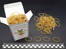 Elastiques Caoutchouc- Blond- 40(Ø25)mm x 1.7mm- boite de 100g 