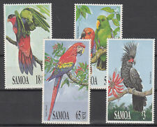 Samoa - Mi.-Nr. 713-716 -  Papageiein 1991 - postfrisch 