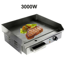 RIDGEYARD 3000W Electrique Barbecue Plancha Chauffante Griddle Plaque BBQ
