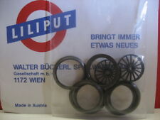 LILIPUT # 54728 Radreifen und Speichenrad (6 Stück) für H0 ~AC Sonderpreis!