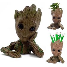 Guardians of The Galaxy Baby Groot Figure Flowerpot Style Pen Pot Toy Best Gifts