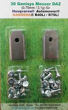 30 Rostfreie 0,75mm Messer Klingen HUSQVARNA® Automower 220 230 305 308 310