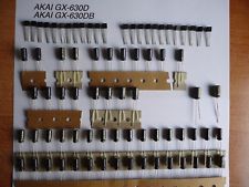 Reparatursatz Audio AKAI GX-635 636 600 620 625 630 230 255 270 4000D Repairkit