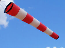 Manche à air rouge et blanche 100 cm 