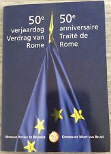 Belgique 2007 2 euros commémorative BU FDC Coincard 50 ans Traité de Rome TdR